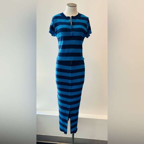 NWT Daily Practice by Anthropologie Ribbed Knit Skirt - Picture 5 of 7